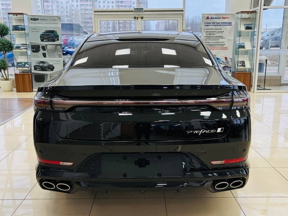 Geely Preface Флагман, черный