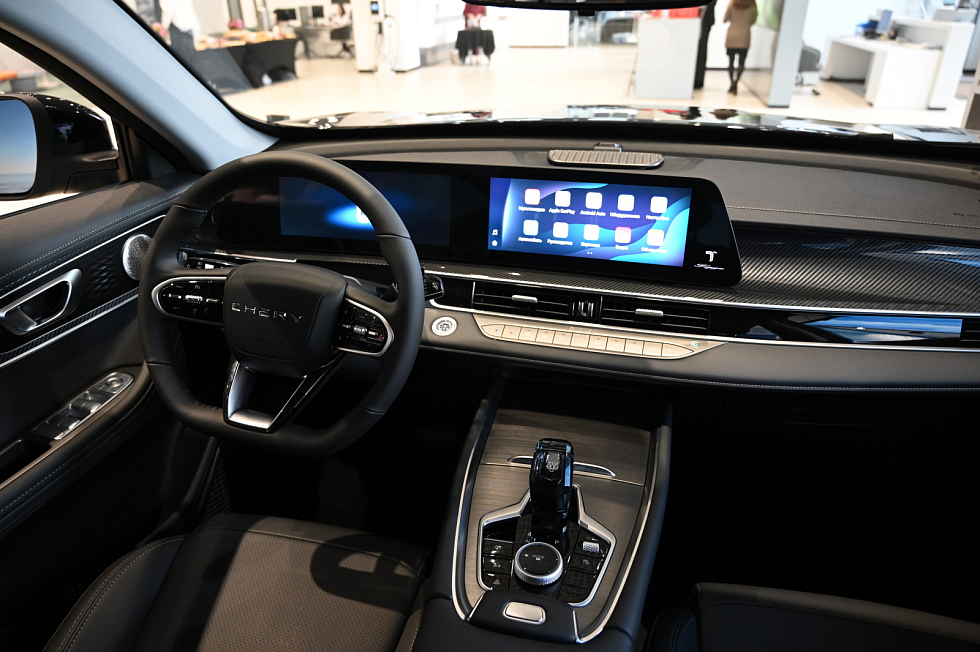 Chery Tiggo 7L Ultra, черный