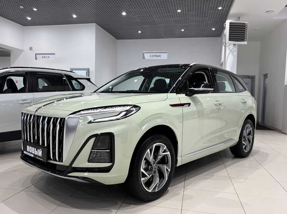 Hongqi HS3 Comfort, зеленый