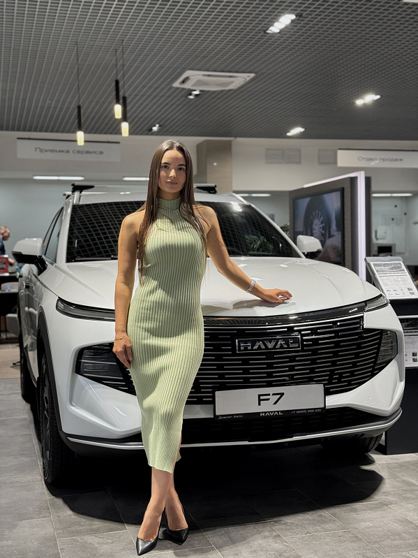 Haval F7 Elite, белый