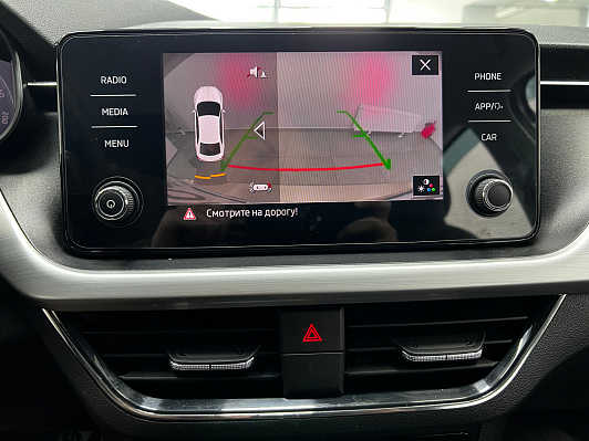Skoda Rapid Style, 2021 года, пробег 107800 км