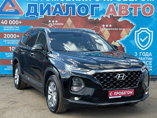 Hyundai Santa Fe Premier, 2019 года, пробег 109600 км