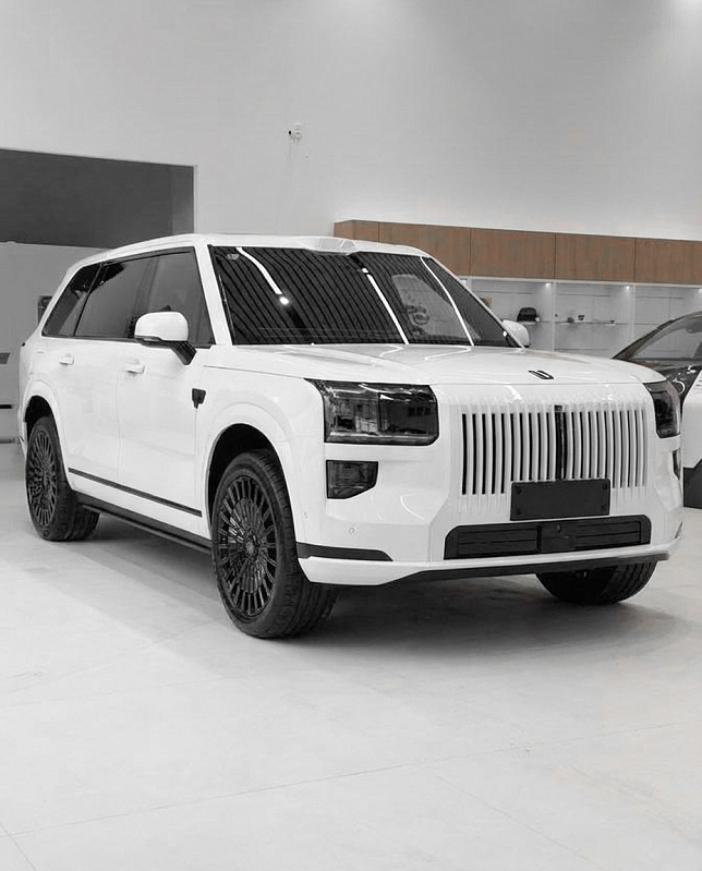 Zeekr 9X Ultra, белый