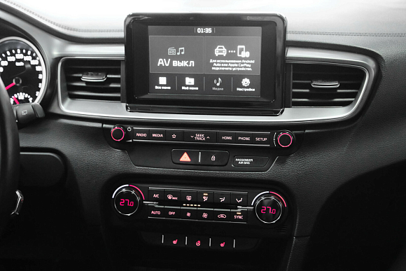 Kia Ceed, 2019 года, пробег 58198 км