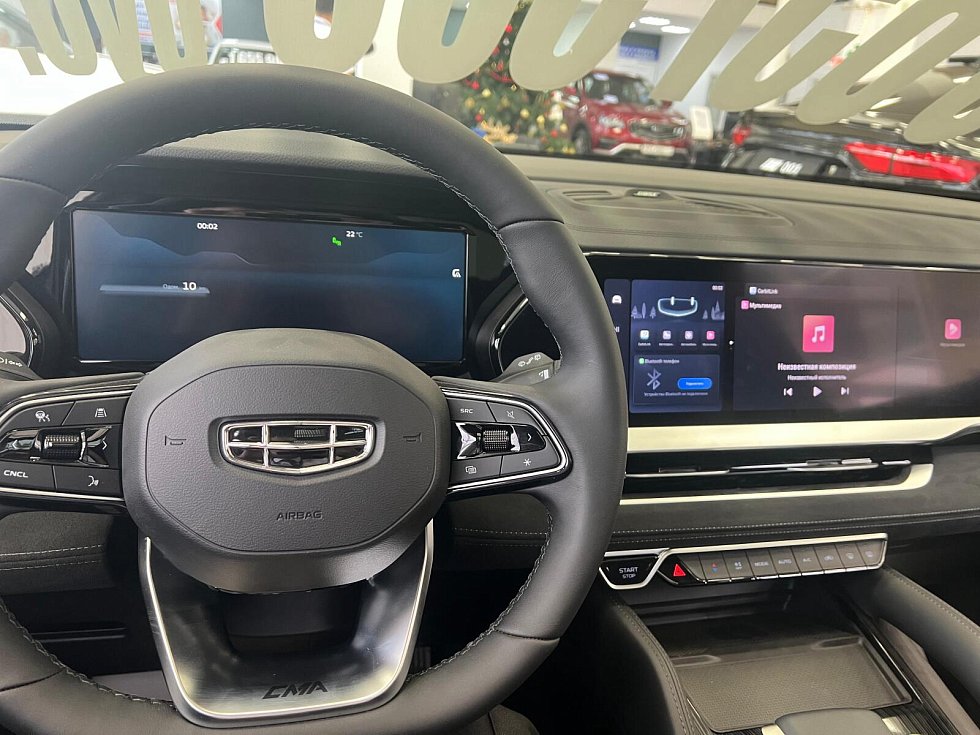 Geely Monjaro Flagship, черный