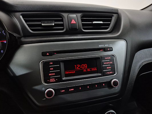 Kia Rio Comfort Аудио, 2016 года, пробег 90115 км