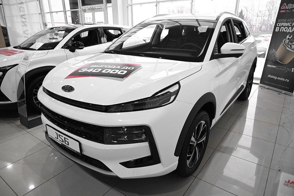 JAC JS6 Luxury, белый