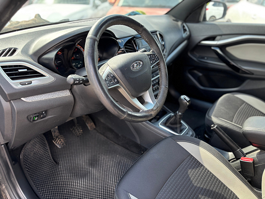 Lada (ВАЗ) Vesta Black, 2021 года, пробег 58085 км