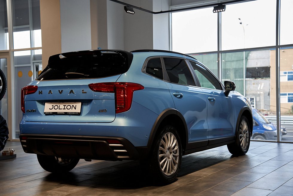 Haval Jolion Техно +, голубой