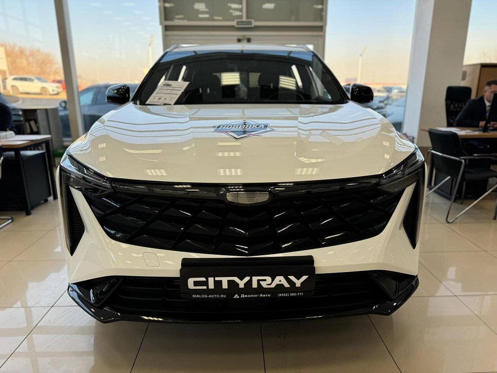 Geely Cityray Флагман, белый