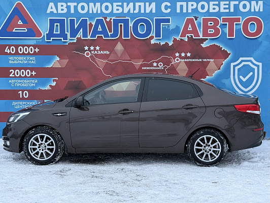 Kia Rio, 2015 года, пробег 135000 км