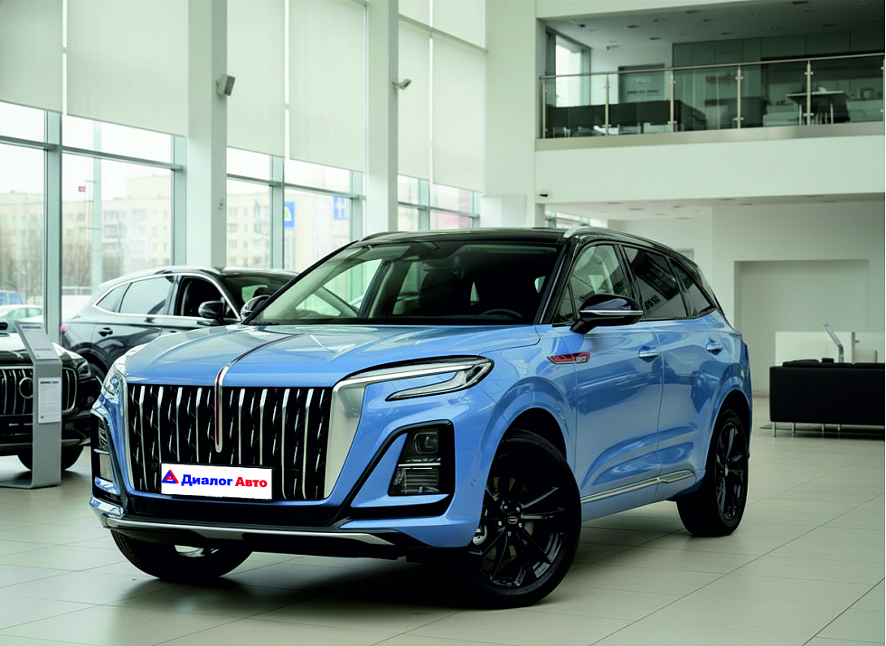 Hongqi HS3 Comfort, голубой