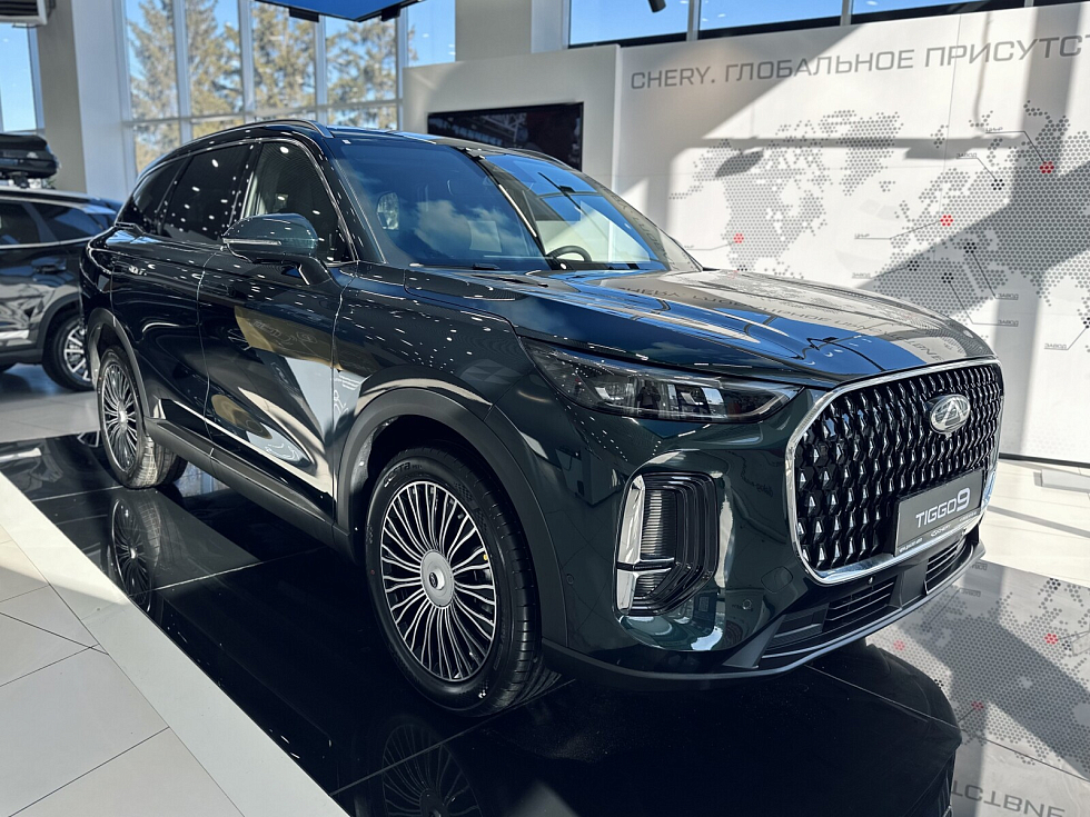 Chery Tiggo 9 Prime, зеленый