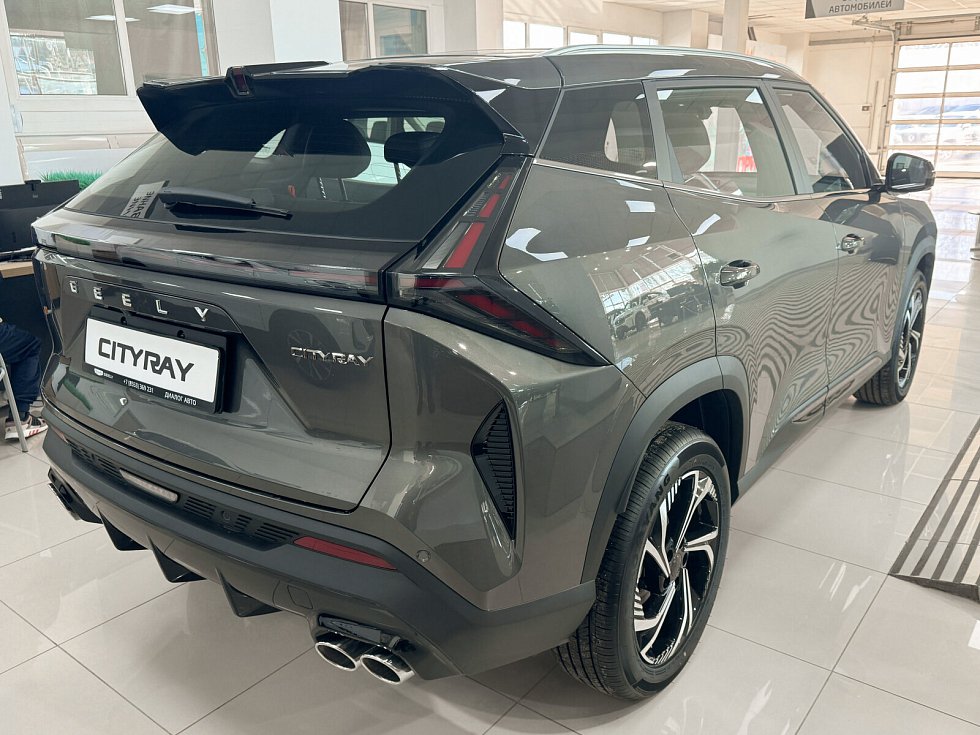 Geely Cityray Флагман, серый