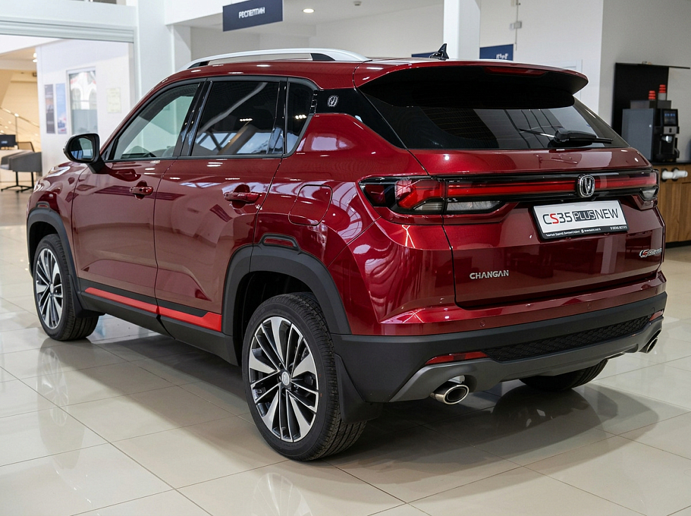 Changan CS35 Plus Техно, красный