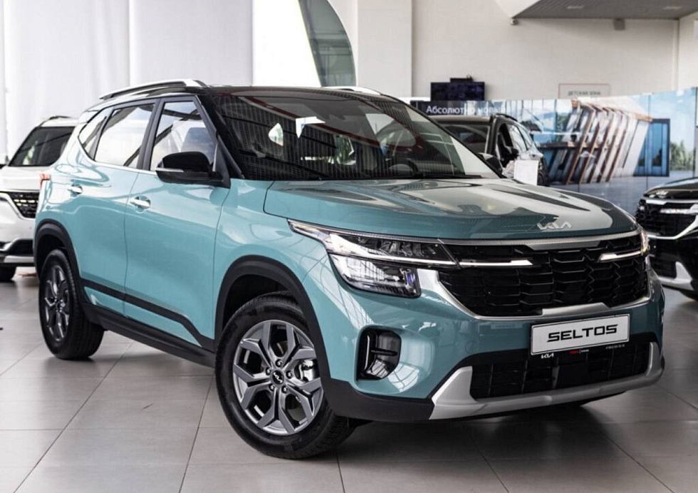Kia Seltos Premium Edition, синий