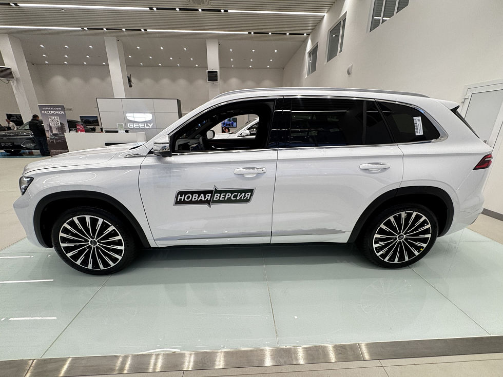Geely Monjaro Flagship, белый