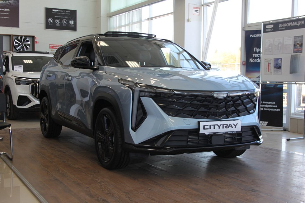 Geely Cityray Комфорт, голубой