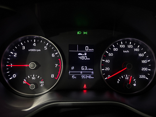 Kia Rio Comfort, 2017 года, пробег 95347 км