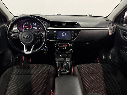 Kia Rio Luxe RED Line, 2019 года, пробег 154000 км