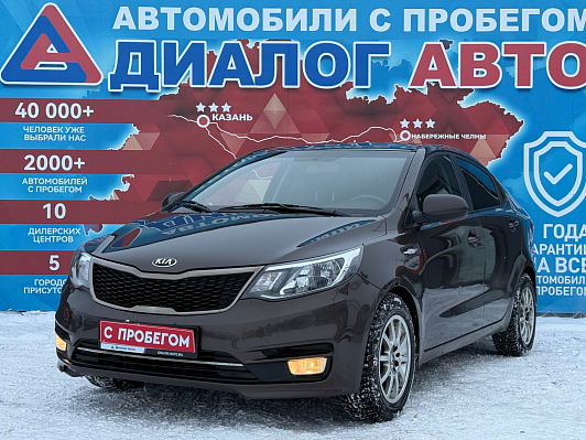 Kia Rio, 2015 года, пробег 135000 км