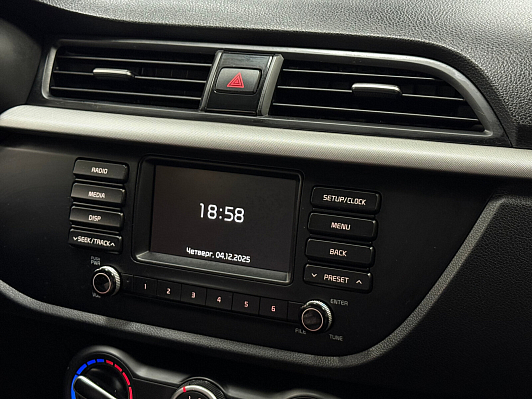 Kia Rio Comfort, 2018 года, пробег 123000 км