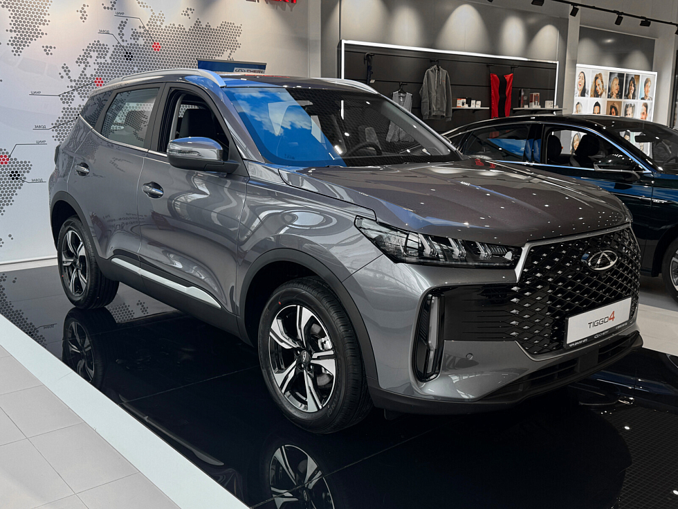 Chery Tiggo 4 Ultra, серый