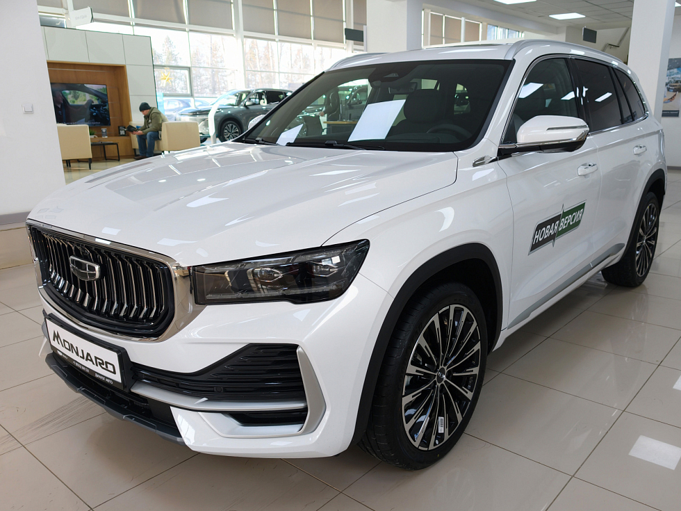 Geely Monjaro Флагман, белый