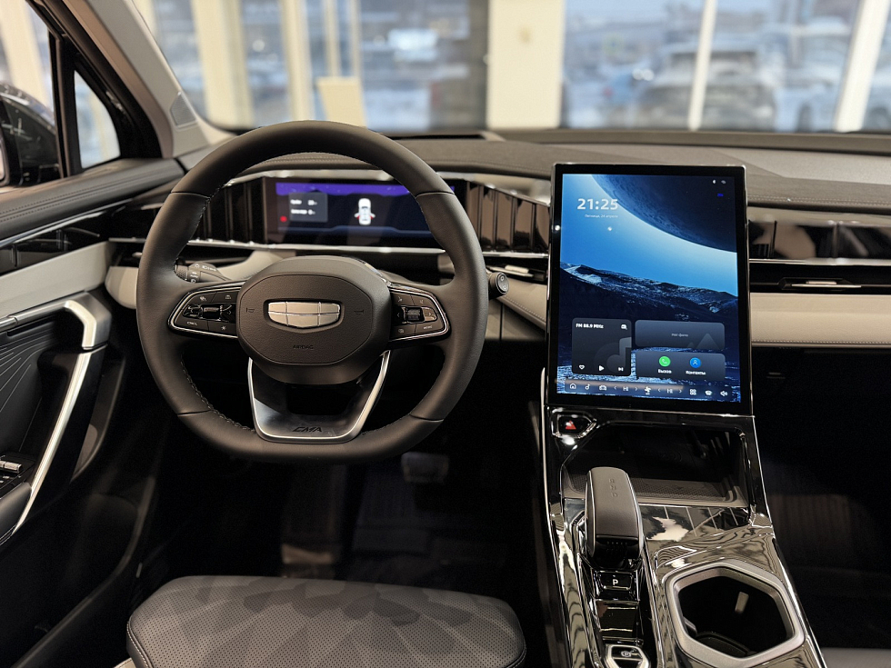 Geely Atlas Флагман, черный