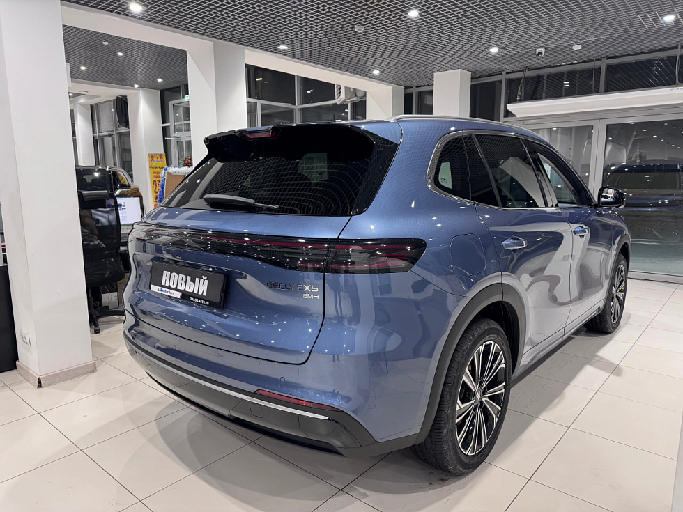 Geely EX5 EM-i Max, синий
