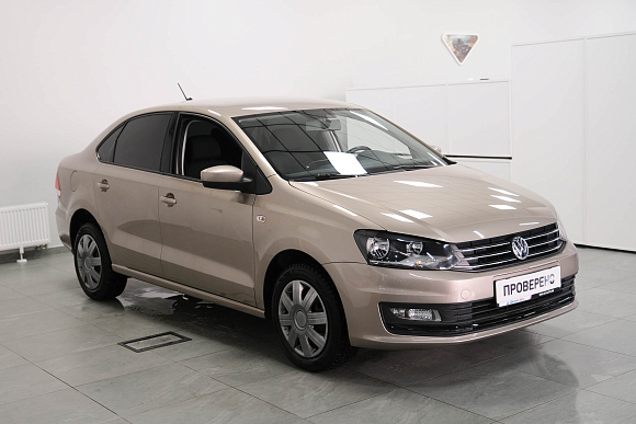 Volkswagen Polo Trendline, 2017 года, пробег 67000 км