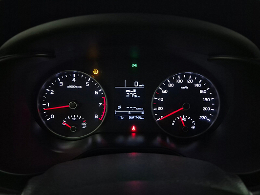 Kia Rio Luxe, 2017 года, пробег 162744 км