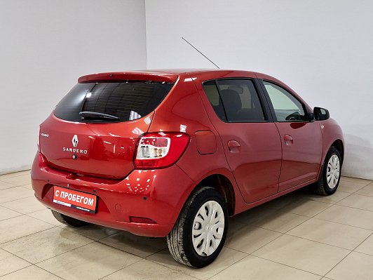 Renault Sandero Confort, 2016 года, пробег 125366 км