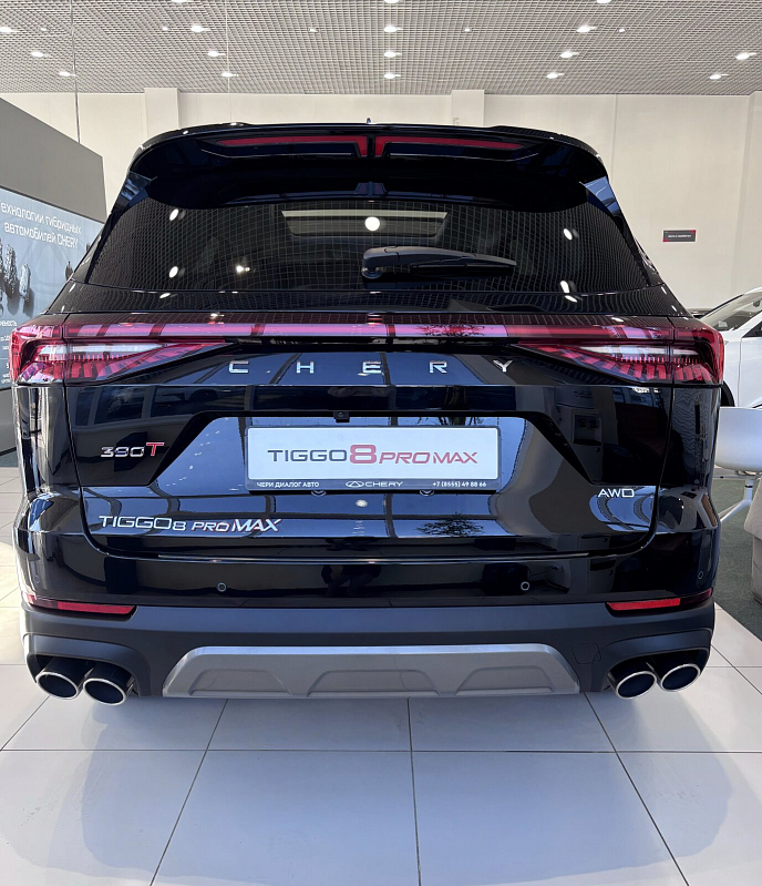 Chery Tiggo 8 Pro Max Ultimate 4WD, черный