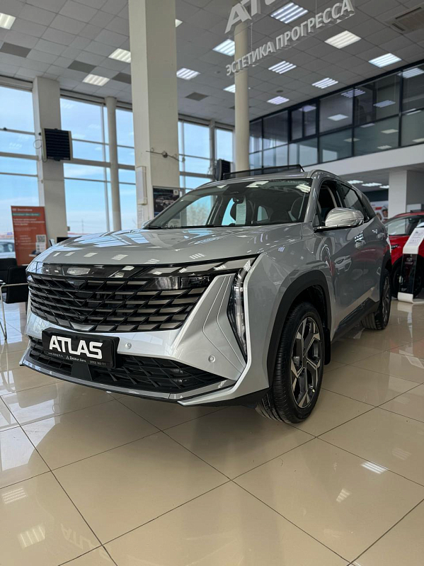 Geely Atlas Flagship, серебряный