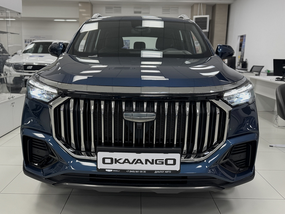 Geely Okavango Flagship, синий