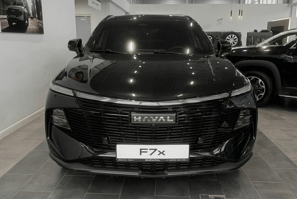 Haval F7x Техно +, черный