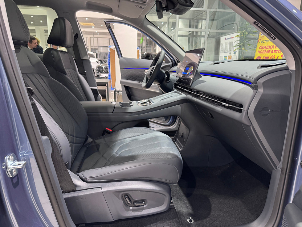 Geely EX5 EM-i Макс, синий