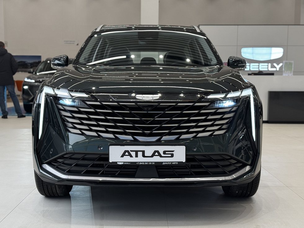 Geely Atlas Флагман, черный