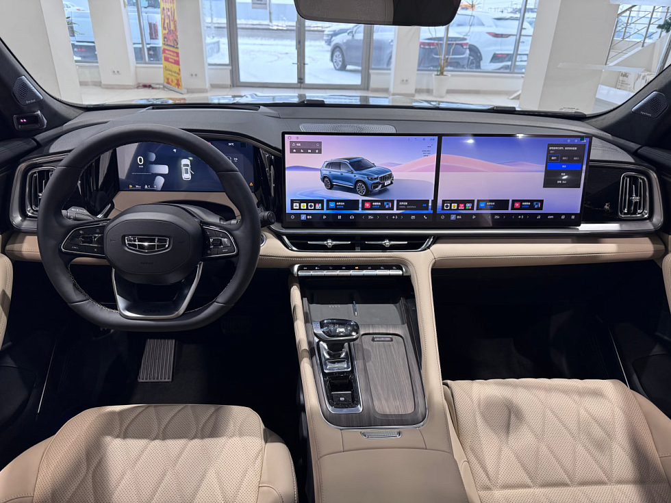 Geely Monjaro Flagship, серый