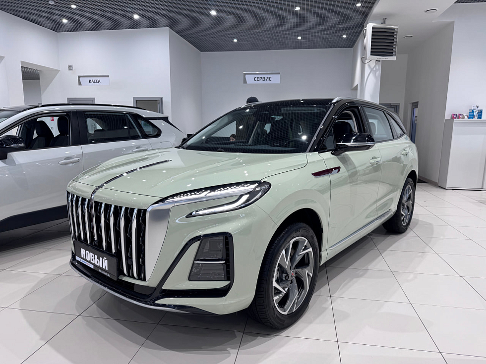 Hongqi HS3 Comfort, зеленый