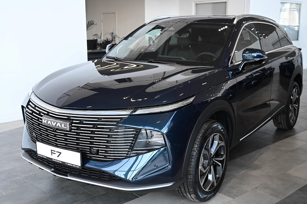 Haval F7 Elite, синий