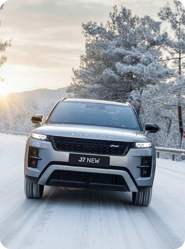 Jaecoo J7 Supreme, серый