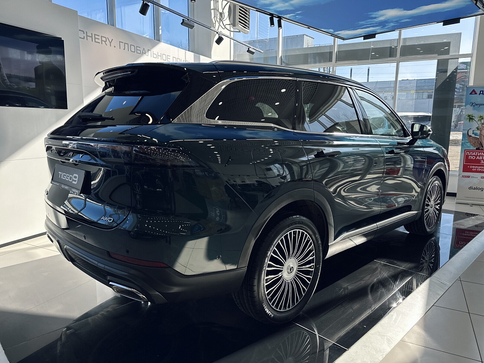 Chery Tiggo 9 Prime, зеленый