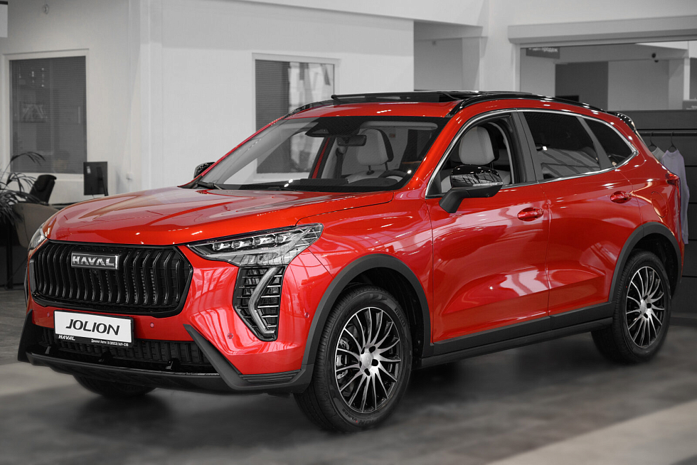Haval Jolion Tech+, красный