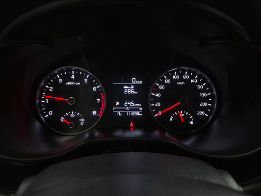 Kia Rio Luxe, 2020 года, пробег 110850 км