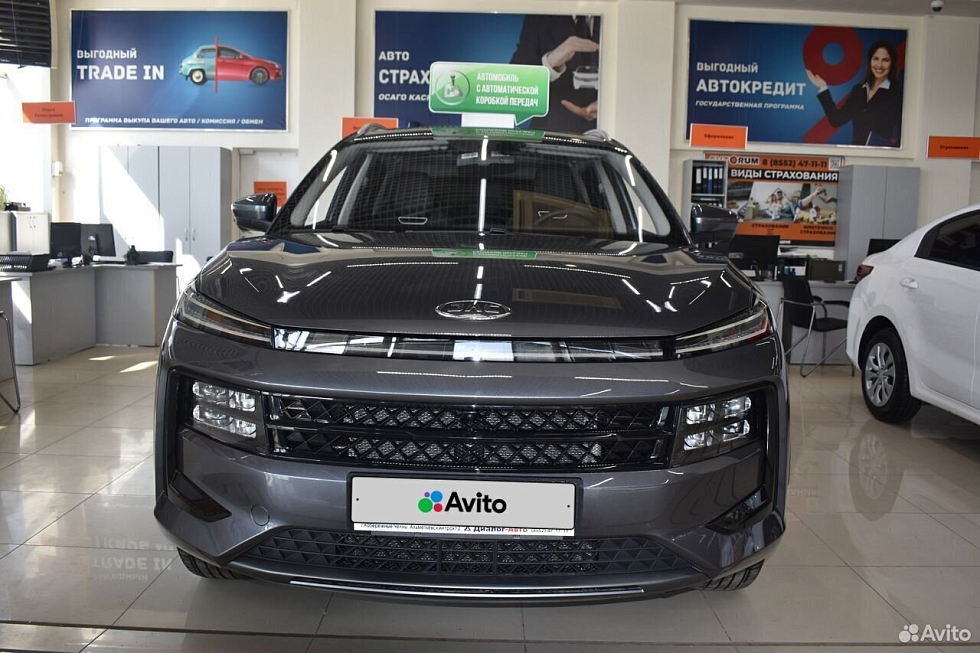 JAC JS6 Люкс, серый