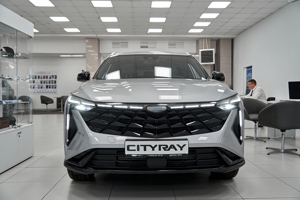Geely Cityray Спорт, серебряный