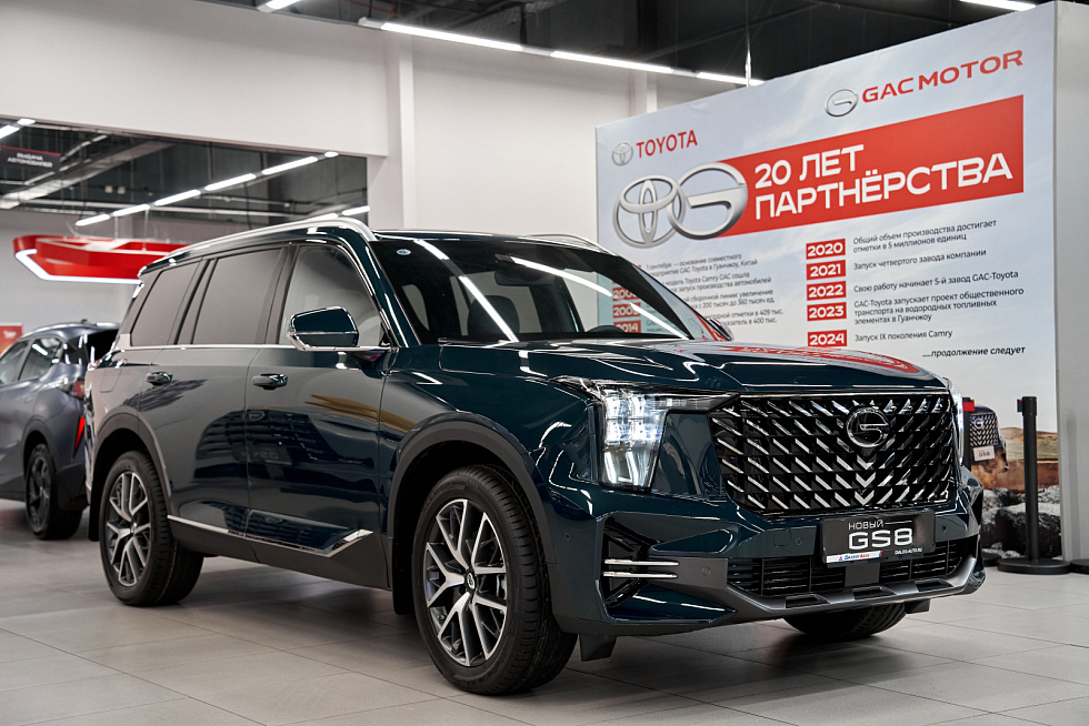 GAC GS8 GT, зеленый