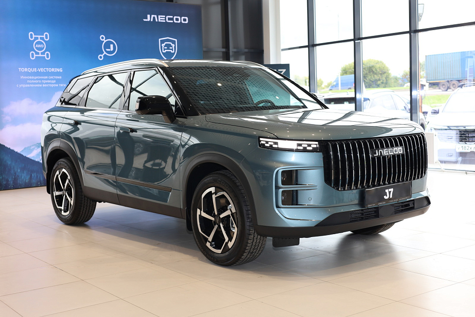 Jaecoo J7 Lifestyle, зеленый